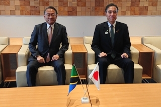 阿部守一長野県知事表敬