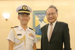 勝又防衛駐在官の当地出張 | 在タンザニア日本国大使館